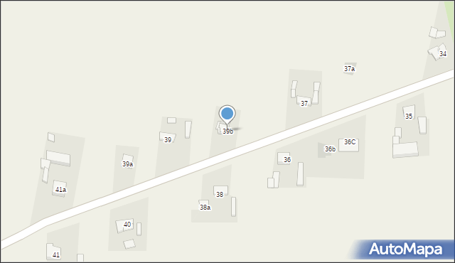 Komadzyn, Komadzyn, 39b, mapa Komadzyn