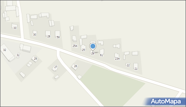 Komarów Dolny, Komarów Dolny, 24, mapa Komarów Dolny