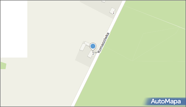 Komaszówka, Komaszówka, 2, mapa Komaszówka