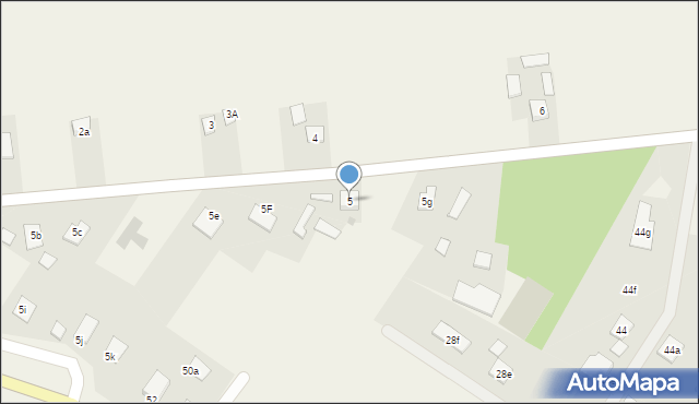 Komaszyce, Komaszyce, 5, mapa Komaszyce