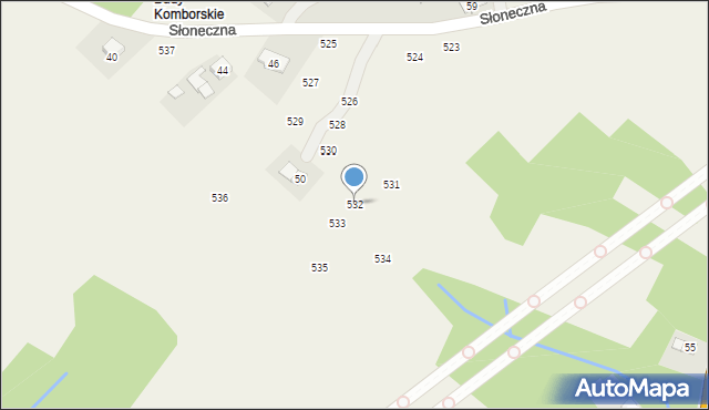 Kombornia, Kombornia, 532, mapa Kombornia