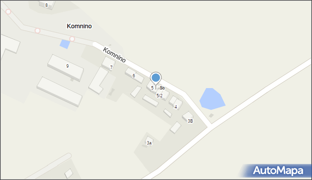 Komnino, Komnino, 5/3, mapa Komnino