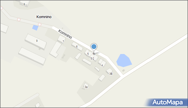 Komnino, Komnino, 5b, mapa Komnino