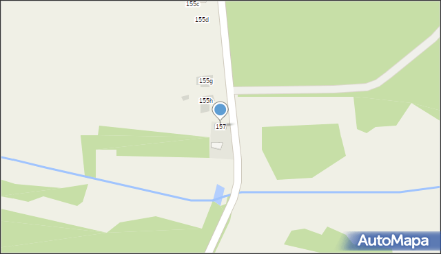 Komórki, Komórki, 157, mapa Komórki