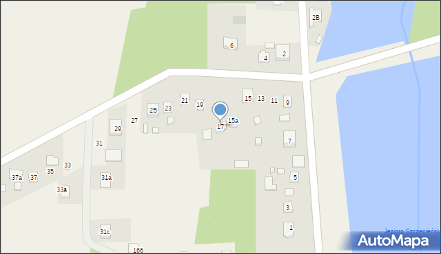 Komórki, Komórki, 17, mapa Komórki