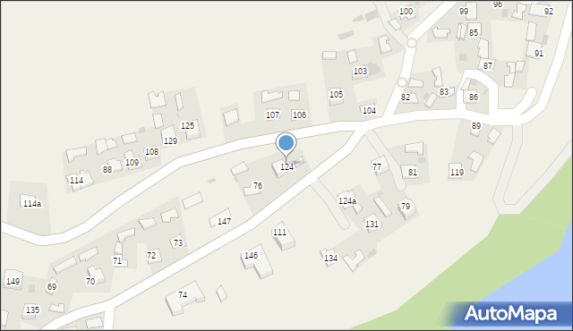 Komorów, Komorów, 124, mapa Komorów