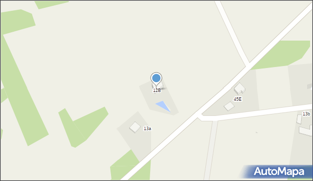 Komorów, Komorów, 12B, mapa Komorów