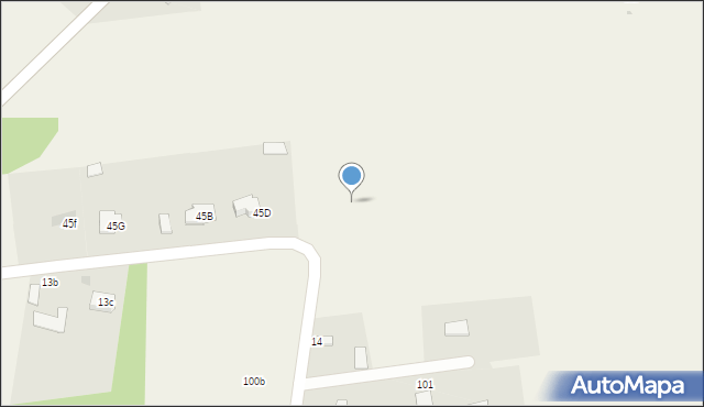 Komorów, Komorów, 45j, mapa Komorów
