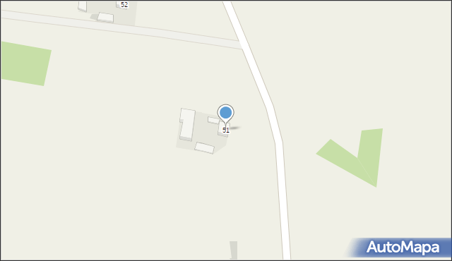 Komorów, Komorów, 51, mapa Komorów