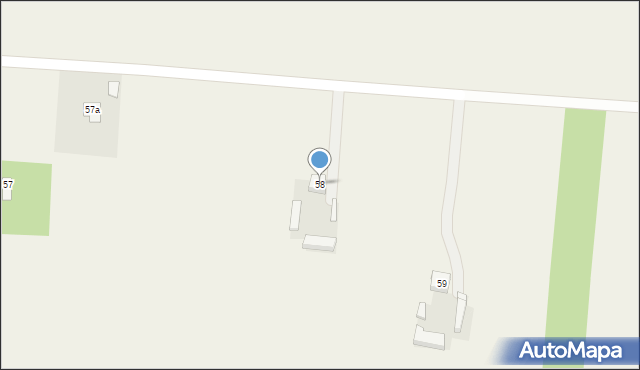 Komorów, Komorów, 58, mapa Komorów