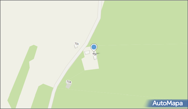 Komorów, Komorów, 70b, mapa Komorów