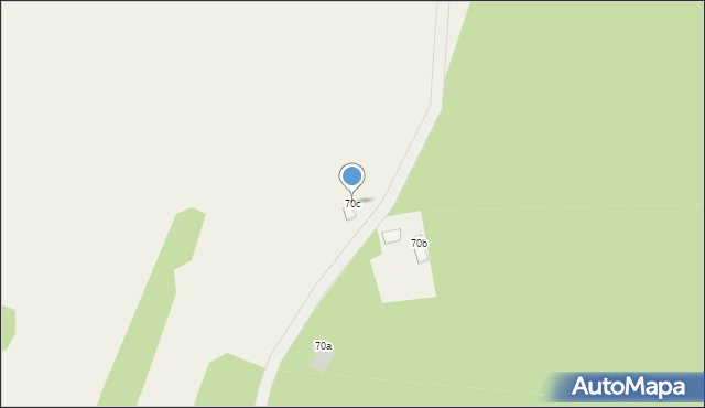 Komorów, Komorów, 70c, mapa Komorów