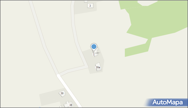 Komorowice, Komorowice, 1, mapa Komorowice