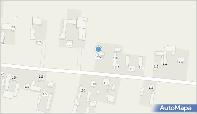 Konary, Konary, 117a, mapa Konary