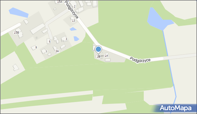 Konary, Konary, 1B, mapa Konary