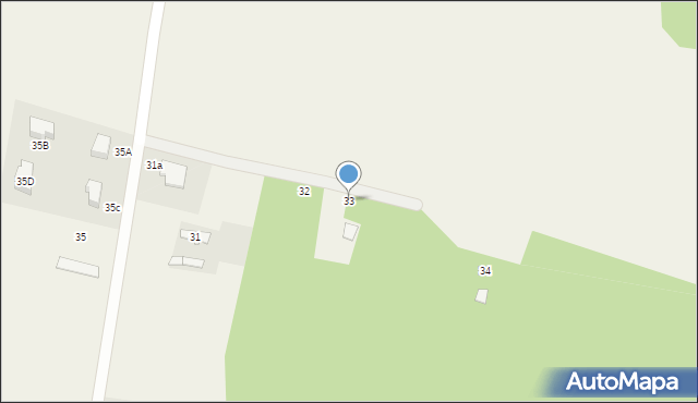 Konary, Konary, 33, mapa Konary