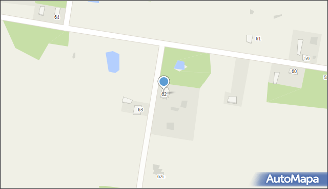Konarzew, Konarzew, 62, mapa Konarzew