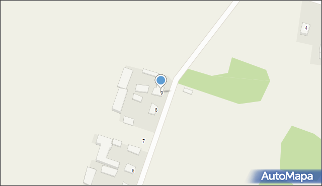 Konarzewo-Bolesty, Konarzewo-Bolesty, 9, mapa Konarzewo-Bolesty