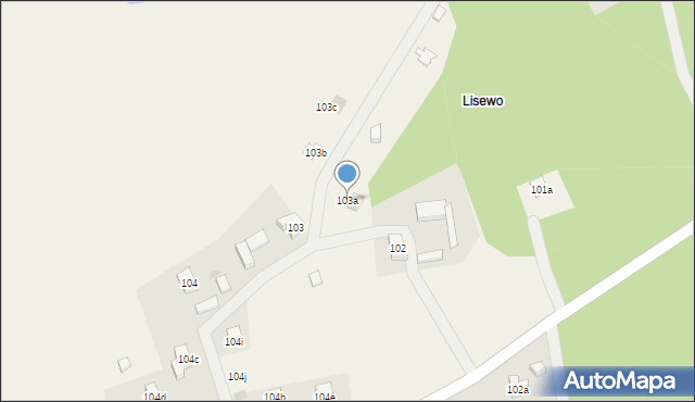Konarzyny, Konarzyny, 103a, mapa Konarzyny
