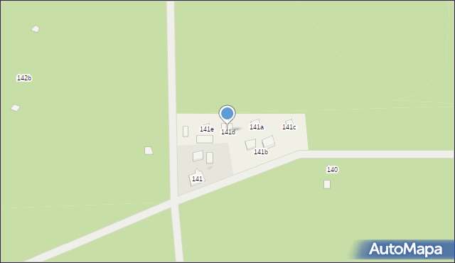 Konarzyny, Konarzyny, 141d, mapa Konarzyny