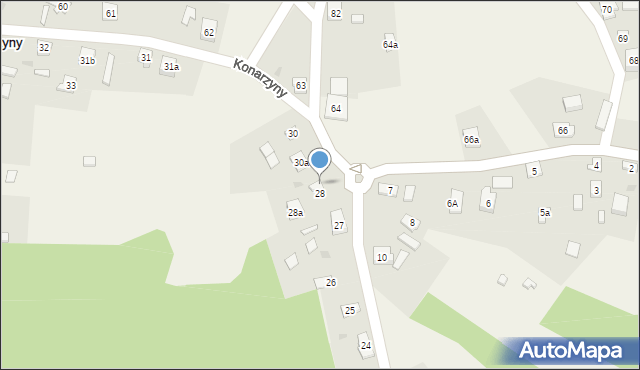 Konarzyny, Konarzyny, 29, mapa Konarzyny