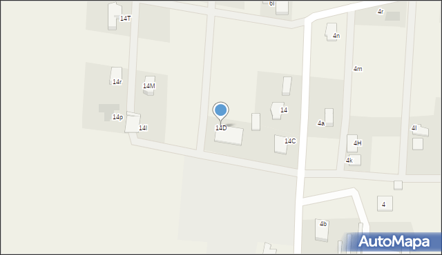 Kończewice, Kończewice, 14D, mapa Kończewice