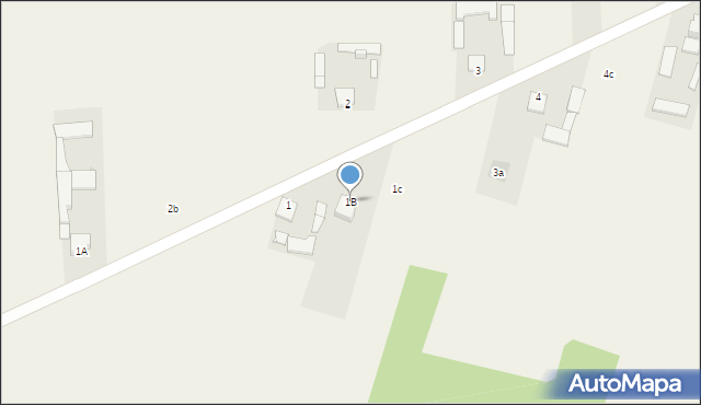 Kończyce-Kolonia, Kończyce-Kolonia, 1B, mapa Kończyce-Kolonia
