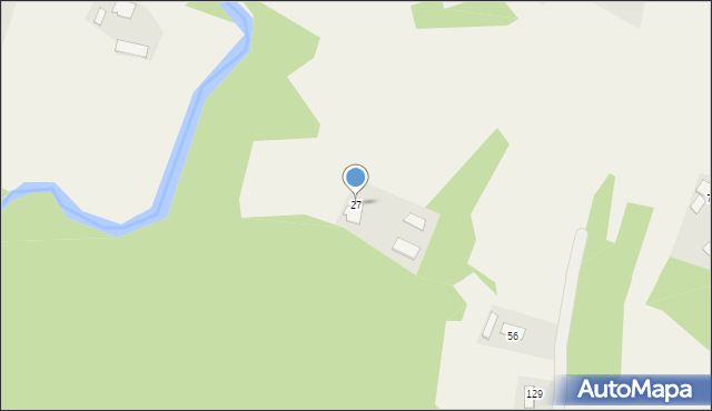 Kończyska, Kończyska, 27, mapa Kończyska