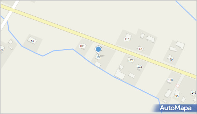 Kończyska, Kończyska, 91, mapa Kończyska