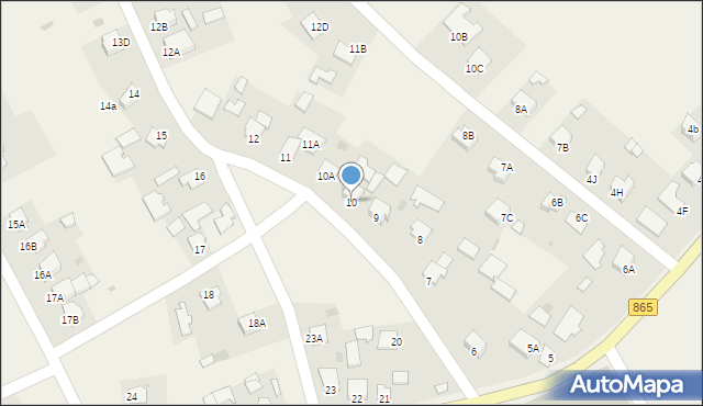 Koniaczów, Koniaczów, 10, mapa Koniaczów