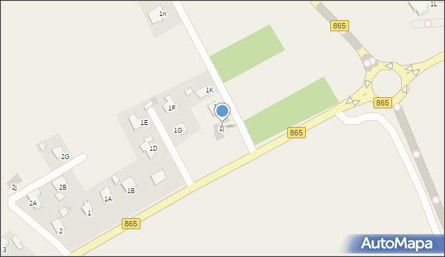 Koniaczów, Koniaczów, 1j, mapa Koniaczów