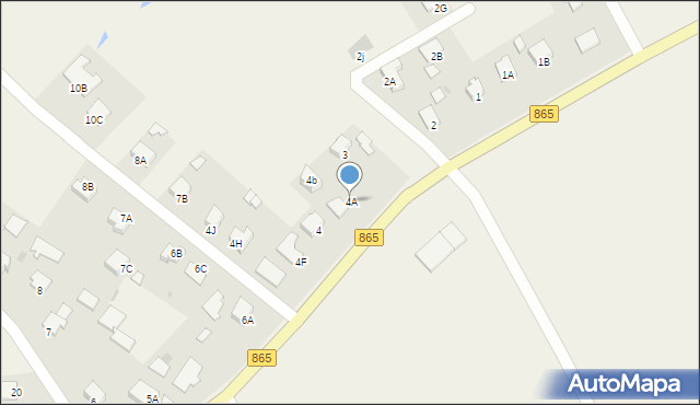 Koniaczów, Koniaczów, 4A, mapa Koniaczów