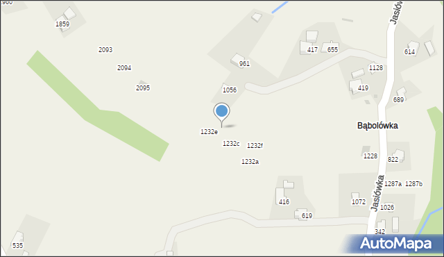 Koniaków, Koniaków, 1232j, mapa Koniaków