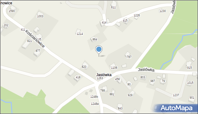 Koniaków, Koniaków, 1292, mapa Koniaków