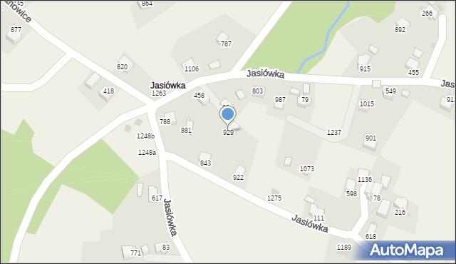 Koniaków, Koniaków, 929, mapa Koniaków