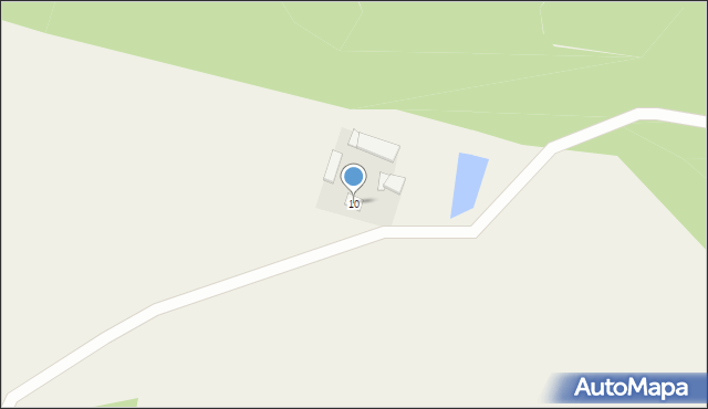 Koniecbór, Koniecbór, 10, mapa Koniecbór