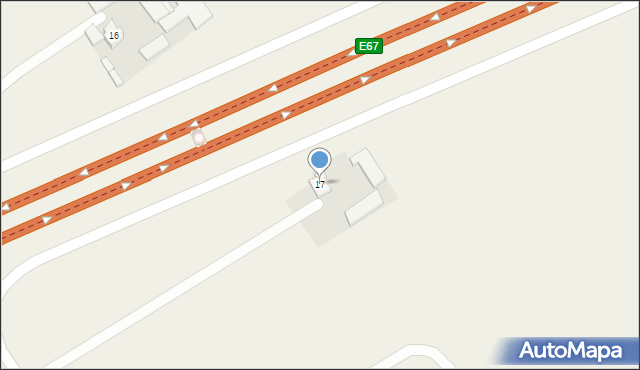 Koniecbór, Koniecbór, 17, mapa Koniecbór