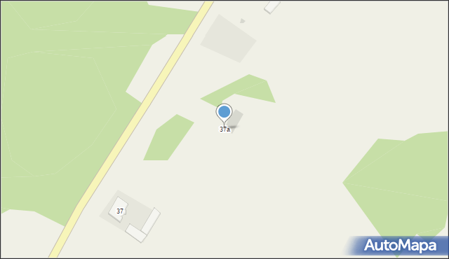 Koniecbór, Koniecbór, 37a, mapa Koniecbór