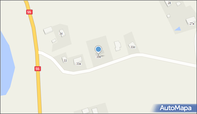 Koniecwałd, Koniecwałd, 33b, mapa Koniecwałd