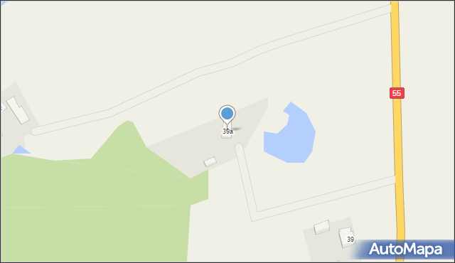 Koniecwałd, Koniecwałd, 39a, mapa Koniecwałd