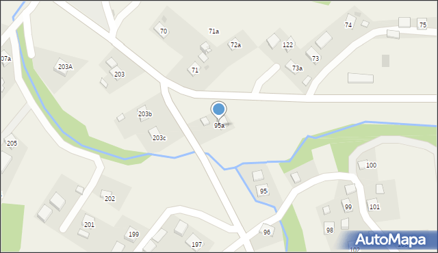 Konieczkowa, Konieczkowa, 95A, mapa Konieczkowa