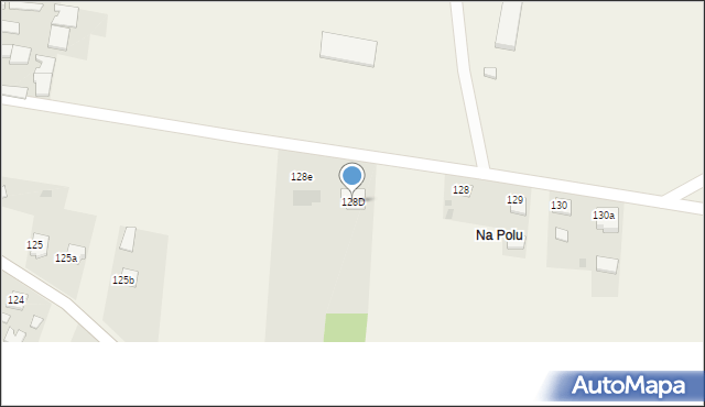 Konieczno, Konieczno, 128D, mapa Konieczno