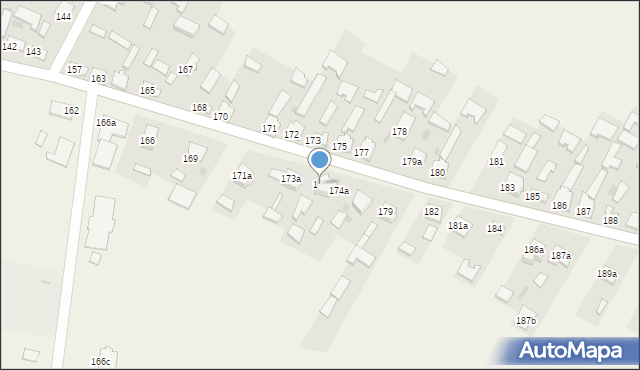 Konieczno, Konieczno, 176, mapa Konieczno