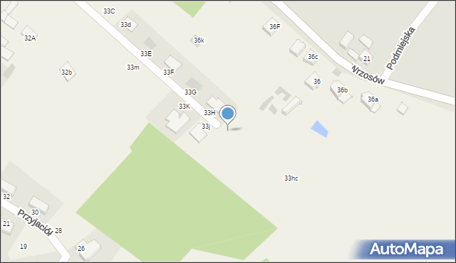 Konikowo, Konikowo, 33ha, mapa Konikowo