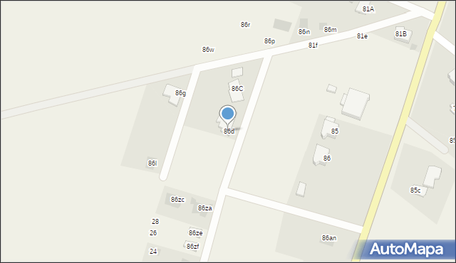 Konikowo, Konikowo, 86d, mapa Konikowo