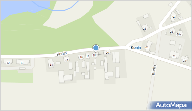 Konin, Konin, 19, mapa Konina