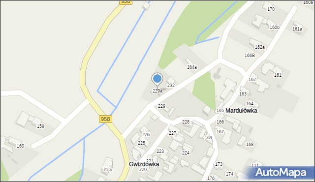 Koniówka, Koniówka, 229a, mapa Koniówka