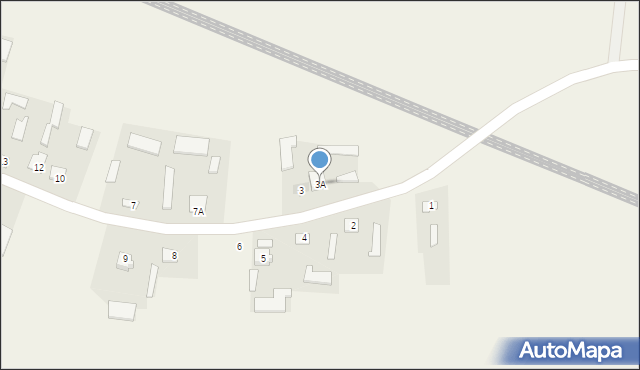 Koniuchy, Koniuchy, 3A, mapa Koniuchy