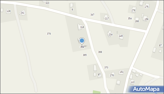 Koniuszowa, Koniuszowa, 364, mapa Koniuszowa