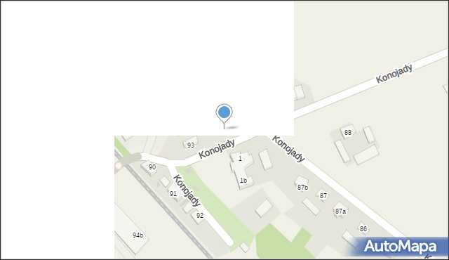 Konojady, Konojady, 2, mapa Konojady